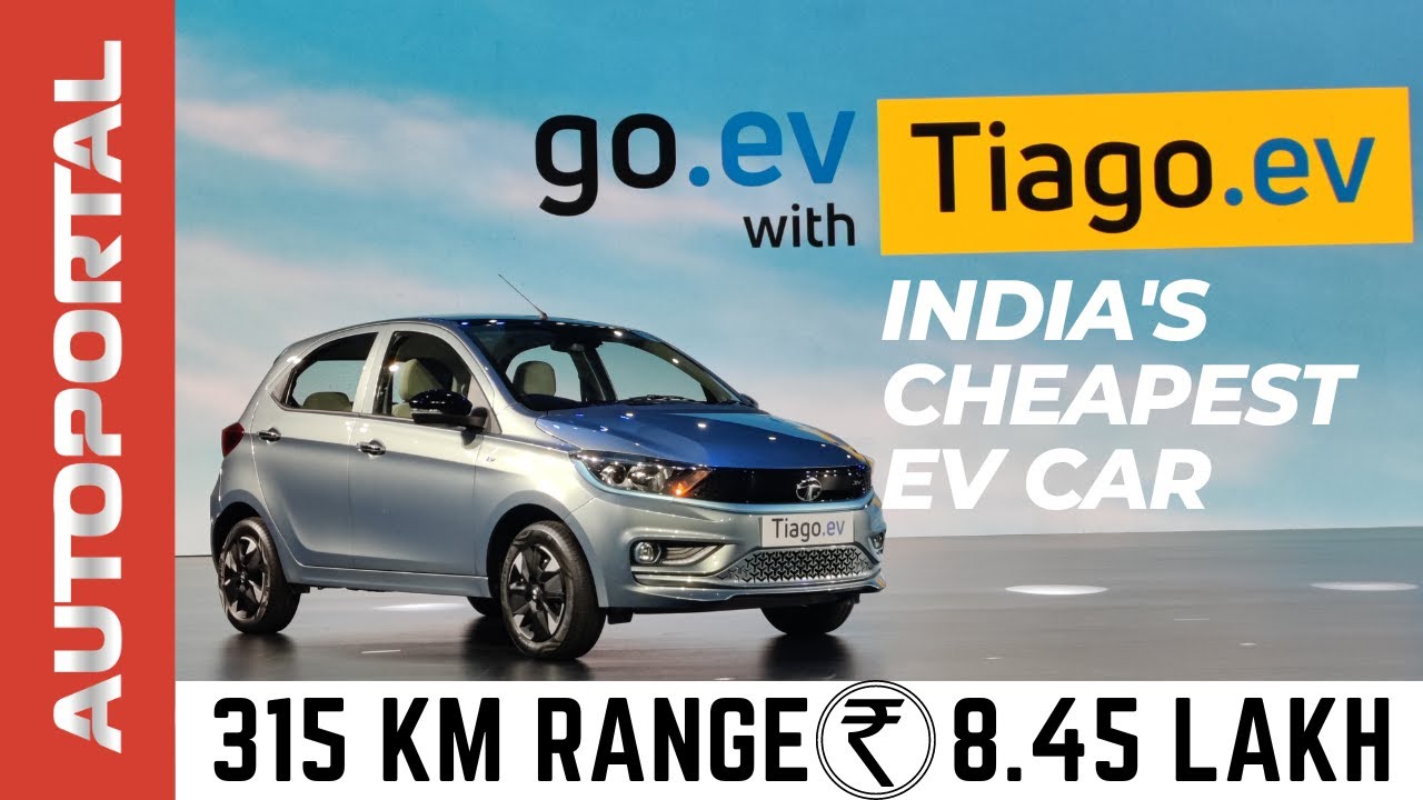 Tata Tiago EV - Full details, interior, features, price, walkaround review