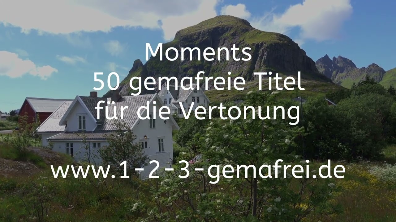 Moments - 50 emotionale gema freie Tracks f&uuml;r die Vertonung Ihrer Videos