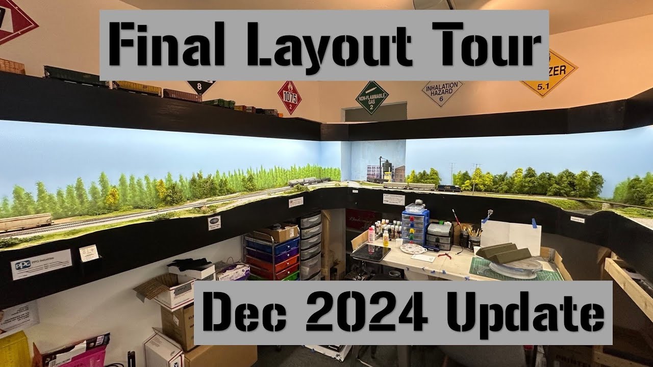 Final Layout Tour and Layout Update