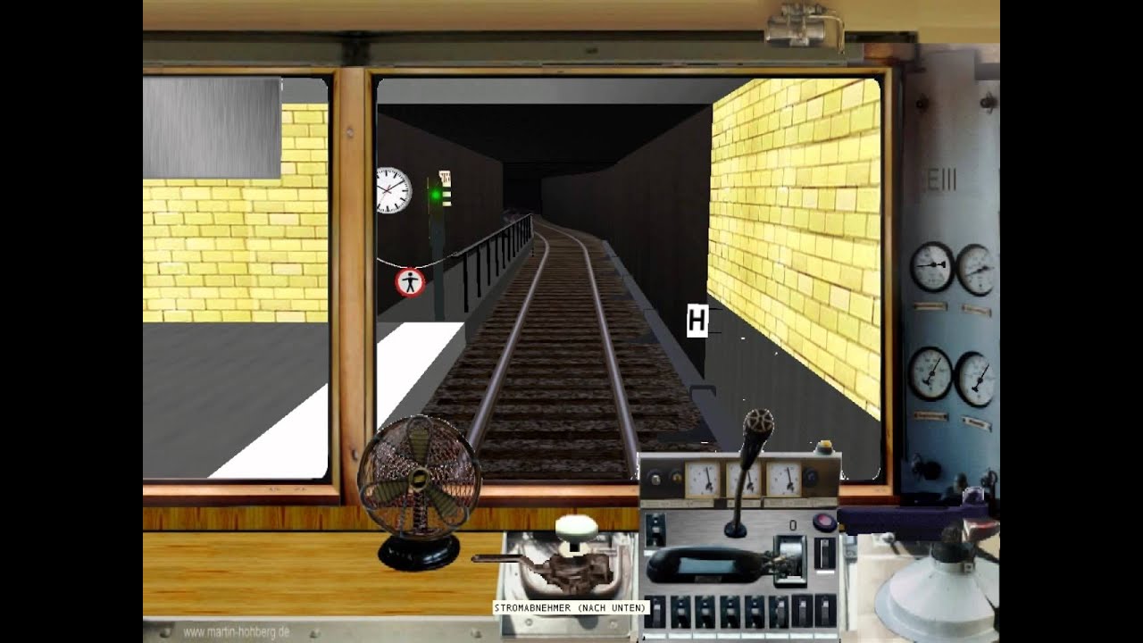 Msts U Bahn Berlin Linie E (heutige U5) von Tierpark bis Frankfurter Allee [720p]