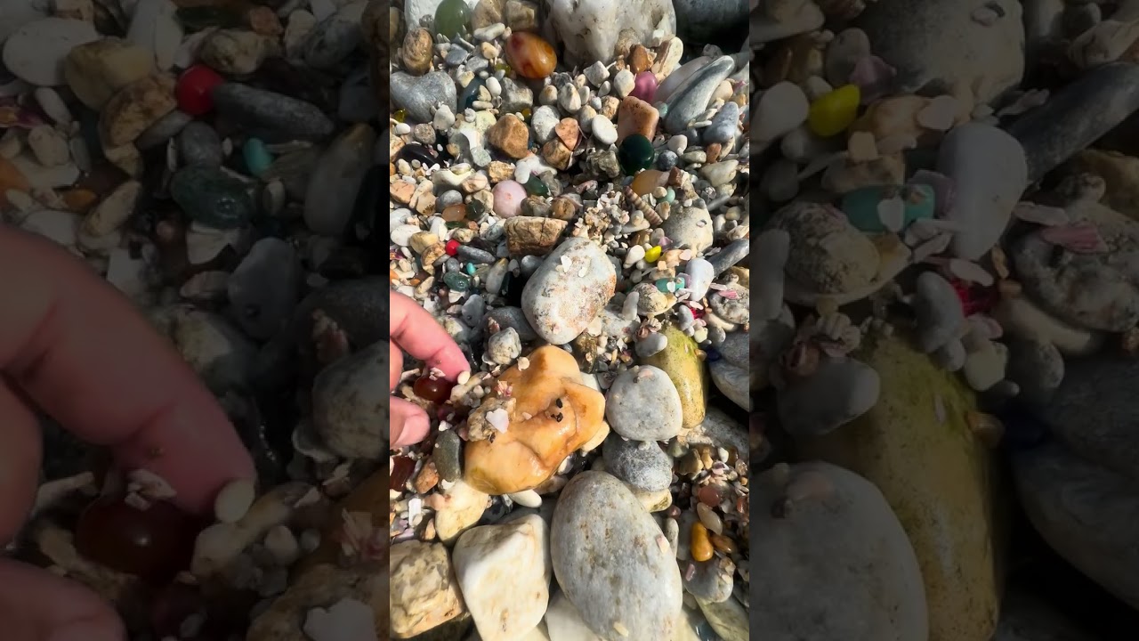 Rainbow Beach's Crystal Secrets, but beneath the sand lies a secret world of crystals.