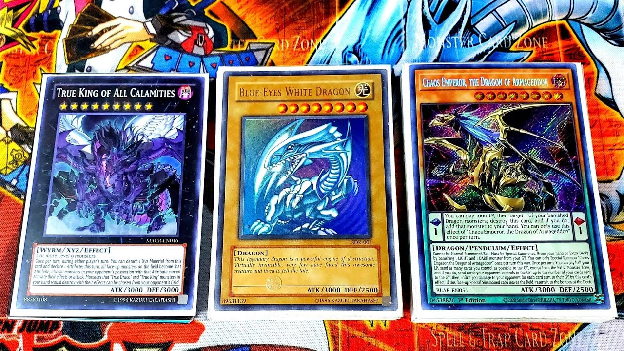 Blue Eyes Dragon Deck Profile Combo Deck Version Yugioh 2020 Chaos Dragon