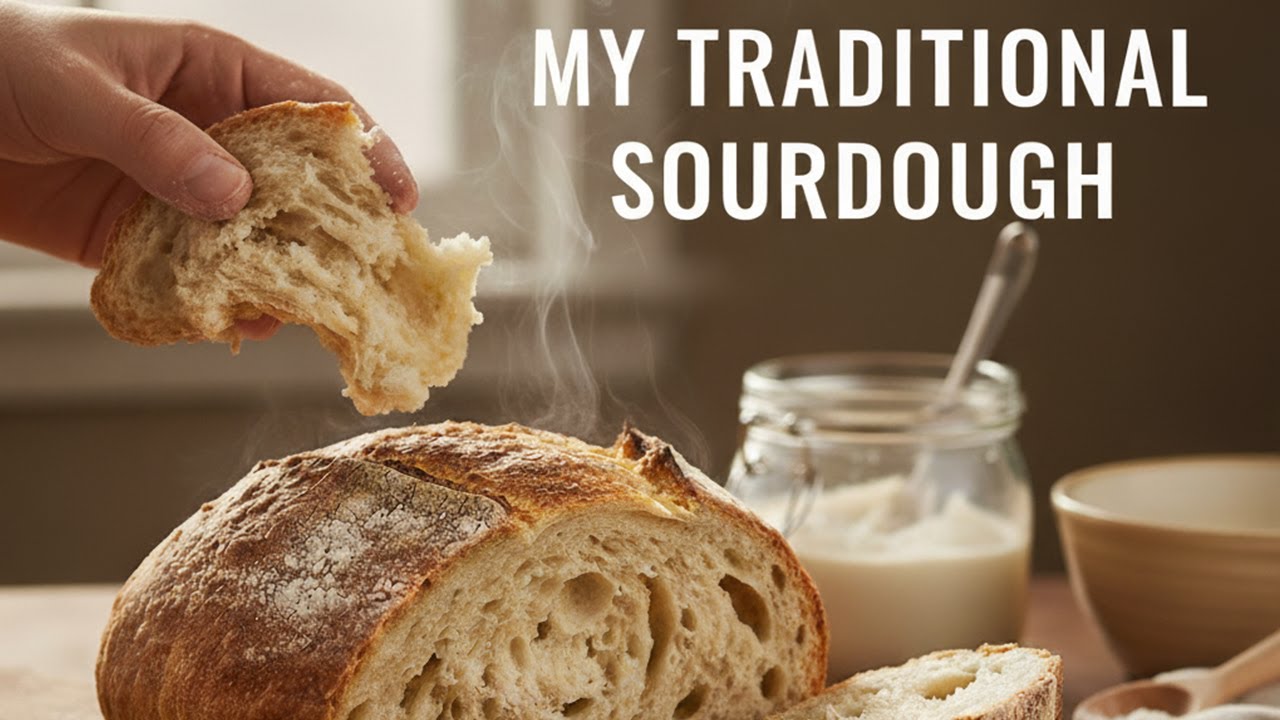 Traditional Sourdough Bread - My Step by Step Guide