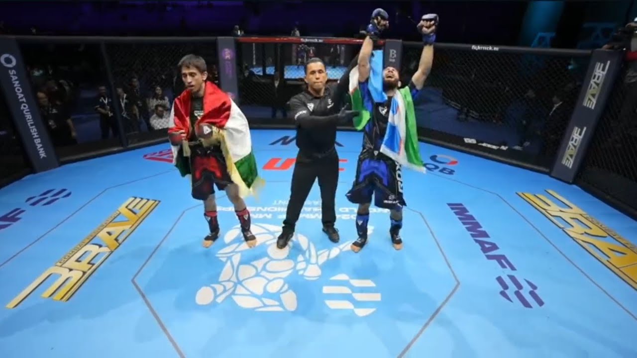 MMA JAHON CHEMPIONATI HUMO ARENA 7.11.2024.Jamshid Tillayev vs Zarafsho Shomirsaidov