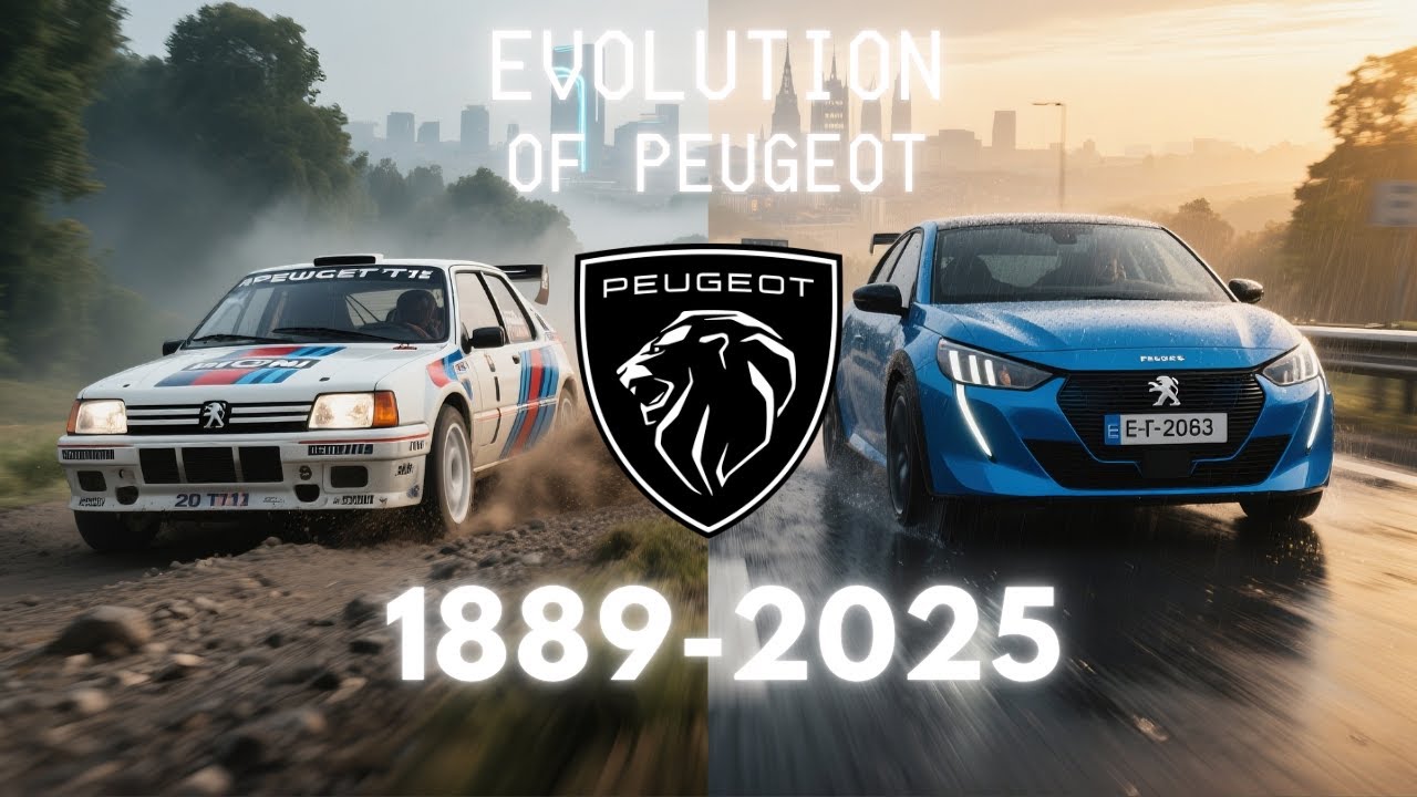 Peugeot Evolution (1889-2025) | Iconic Car Transformation