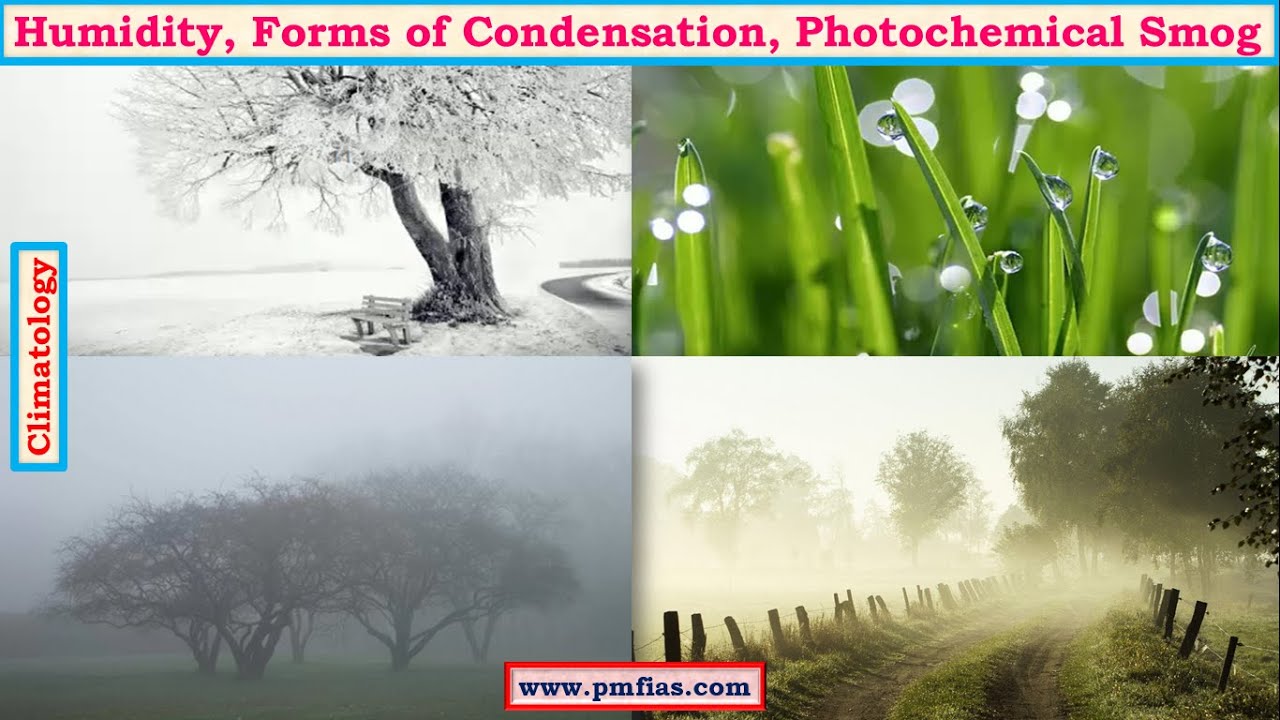 C14-Photochemical Smog,Dew, Frost, Fog, Mist, Smog, Sulfurous Smog upsc ias