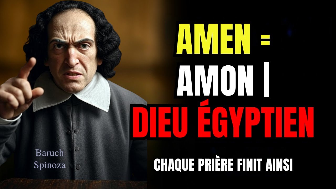 SPINOZA R&Eacute;V&Eacute;LA: 'AMEN' Est le DIEU &Eacute;GYPTIEN 'AMON' &mdash; Chr&eacute;tiens Prient D&eacute;it&eacute; Pa&iuml;enne