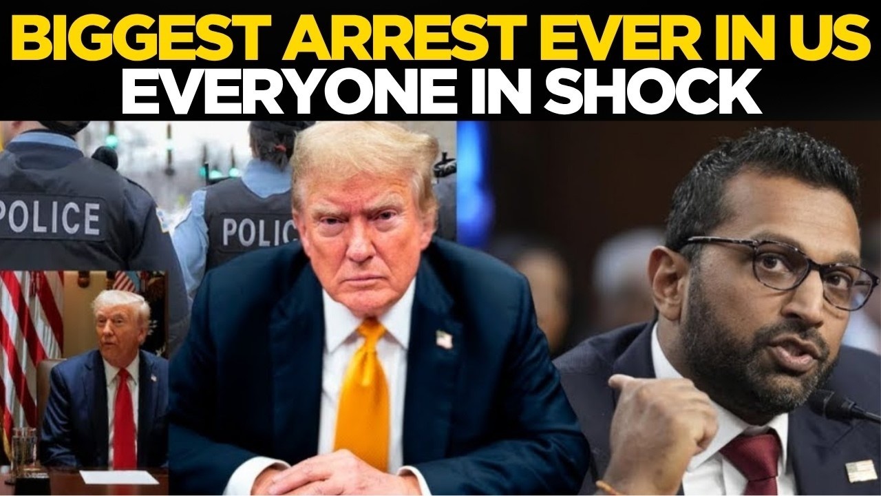 LIVE | Biggest Arrest In American History? Kash Patel SHOCKS Americans In Senate Clash | US News