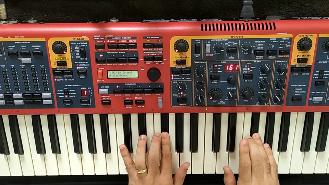 Hanon 1 - Exerc&iacute;cio de t&eacute;cnica para o piano/teclado