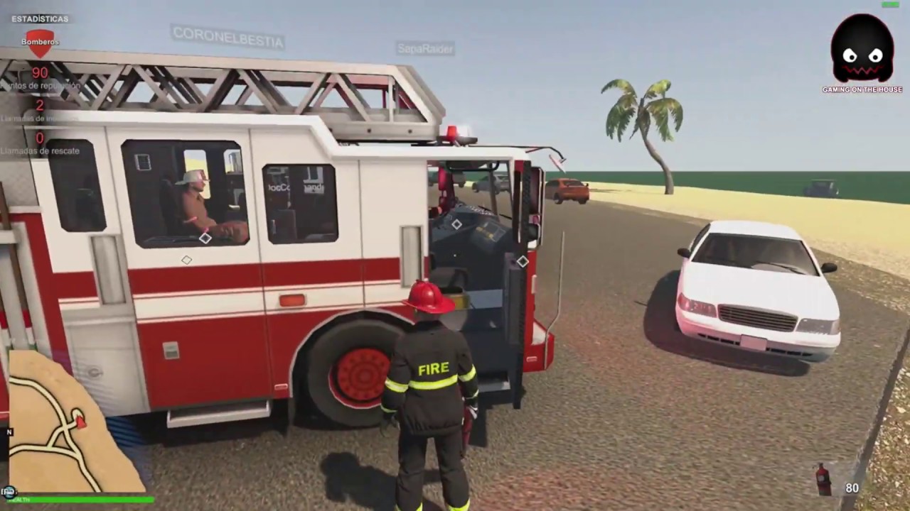 BOMBEROS EN ACCION! Flashing Lights - GOTH