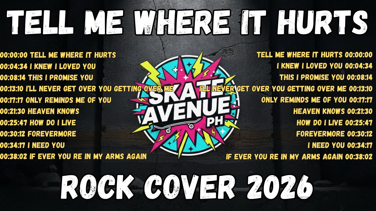 Skate Avenue PH - Tell Me Where It Hurts (Rock Cover) Trending Tagalog Love Songs