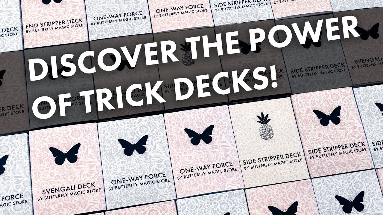 Cards for Magic?! // Butterfly Playing Cards Trick Decks