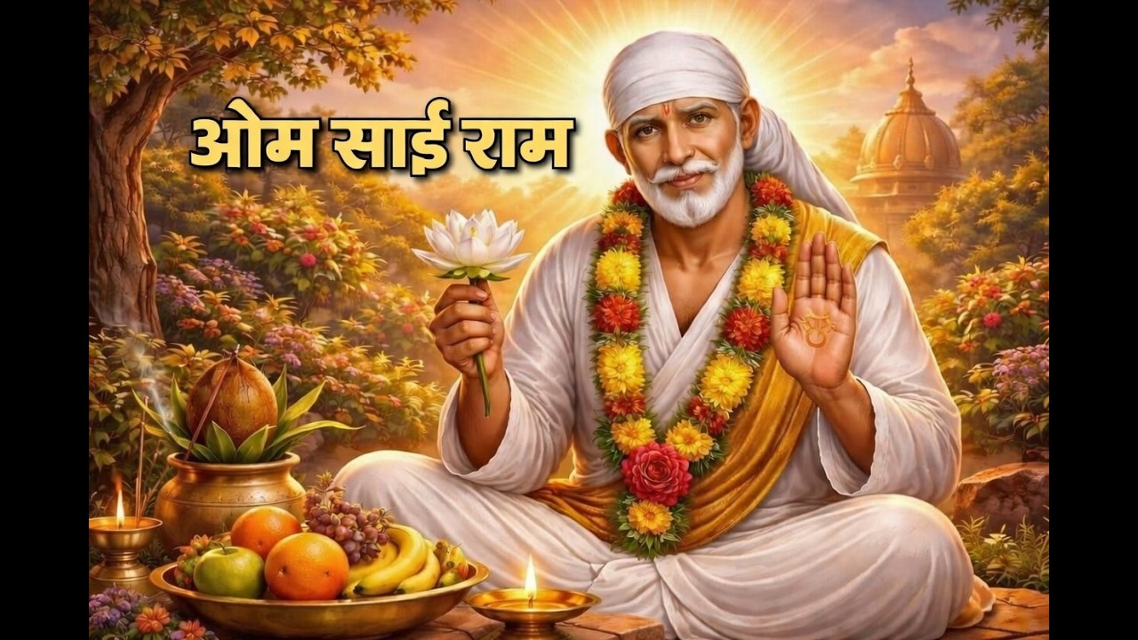 ॐ साईं राम 🙏 | ॐ साईं श्याम | शिरडी के दाता सबसे महान | #saibaba #shirdisaiaarti #sai 