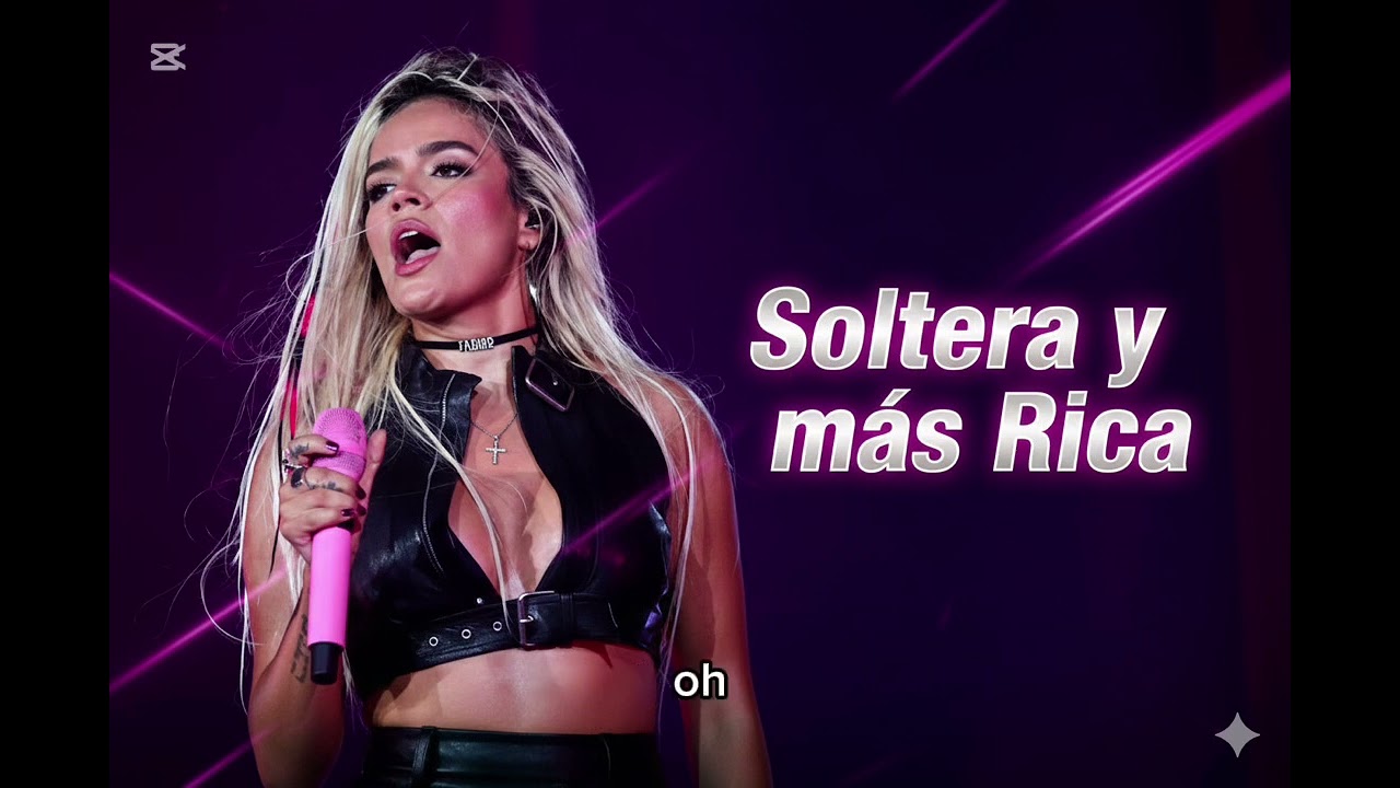Karol G SOLTERA Y MÁS RICA 💃🍾💖💕