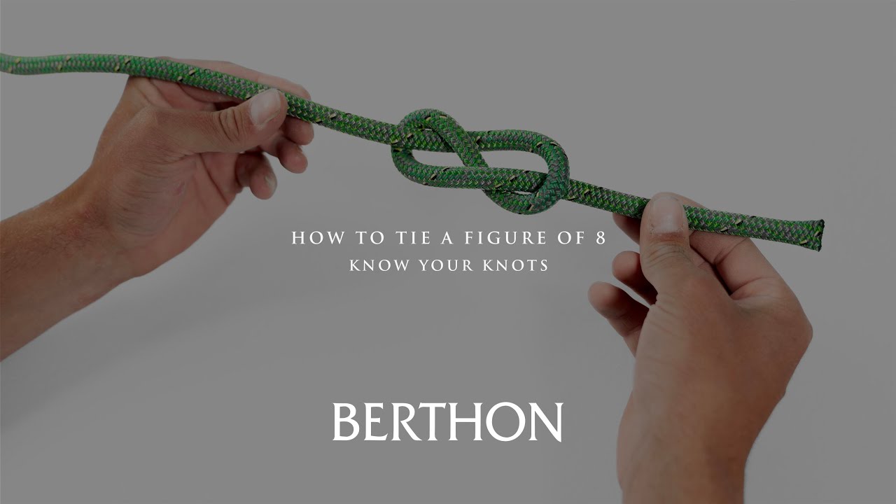 How to tie a Figure of 8 | Know Your Knots | Berthon Boat Company & Lymington Marina