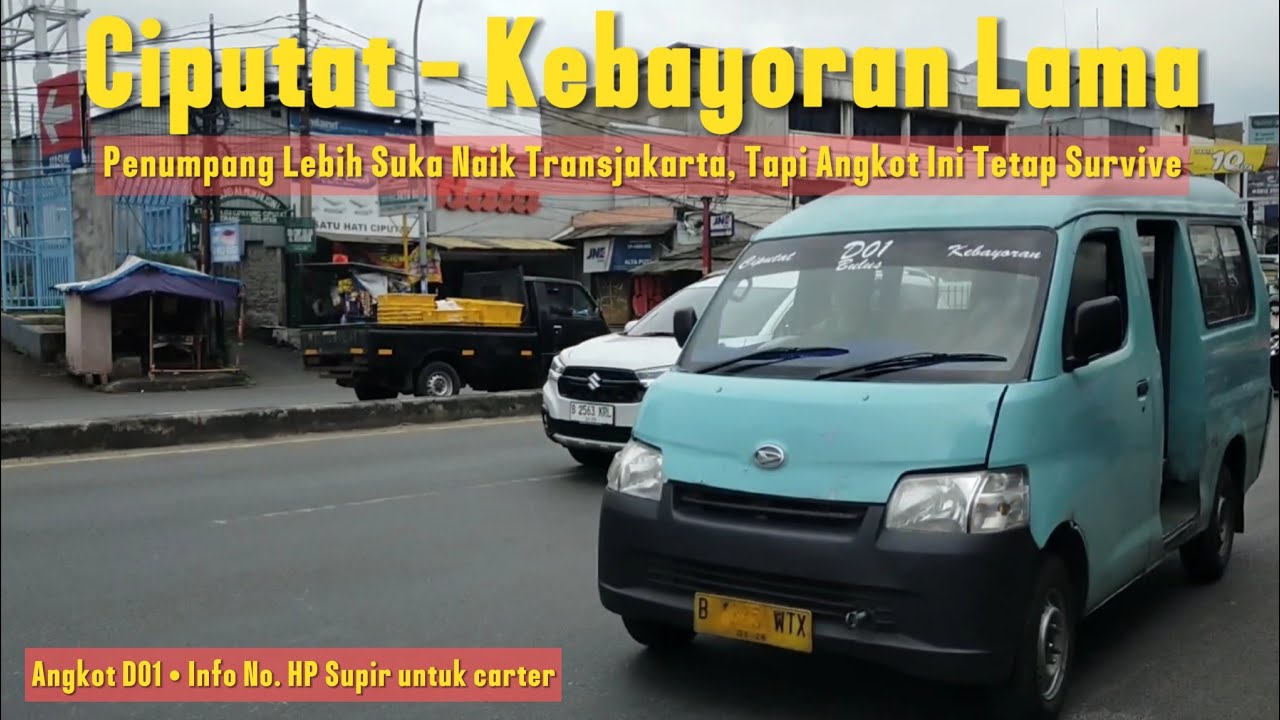 PENUMPANG LEBIH SUKA NAIK TRANSJAKARTA, TAPI ANGKOT INI TETAP SURVIVE | TRIP REPORT ANGKOT D01