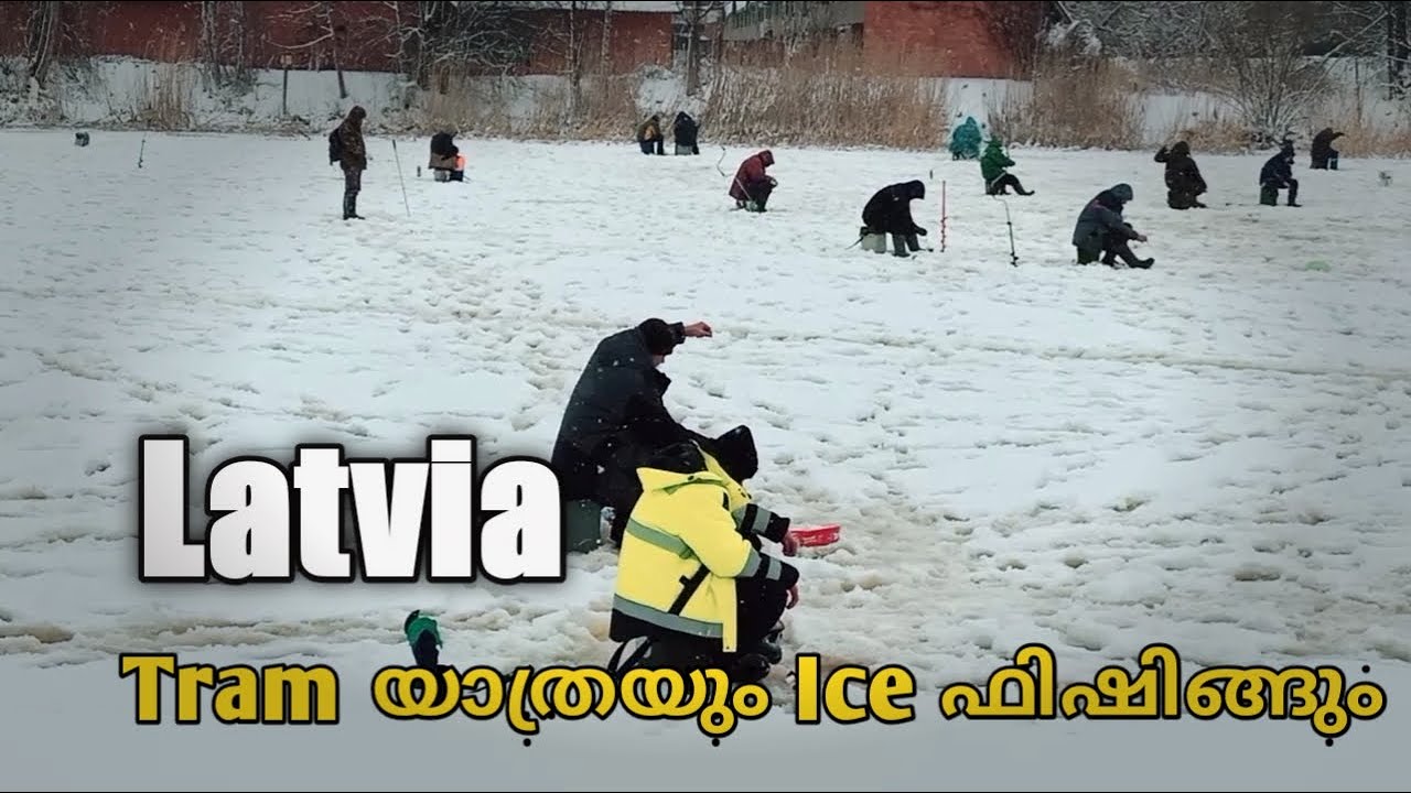 Ice Fishing In Latvia| Bochachos| Malayalam| Latvia