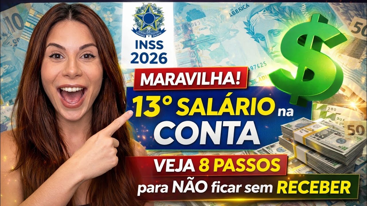 MARAVILHA! 13º SALÁRIO na CONTA - VEJA 8 PASSOS para NÃO ficar sem RECEBER
