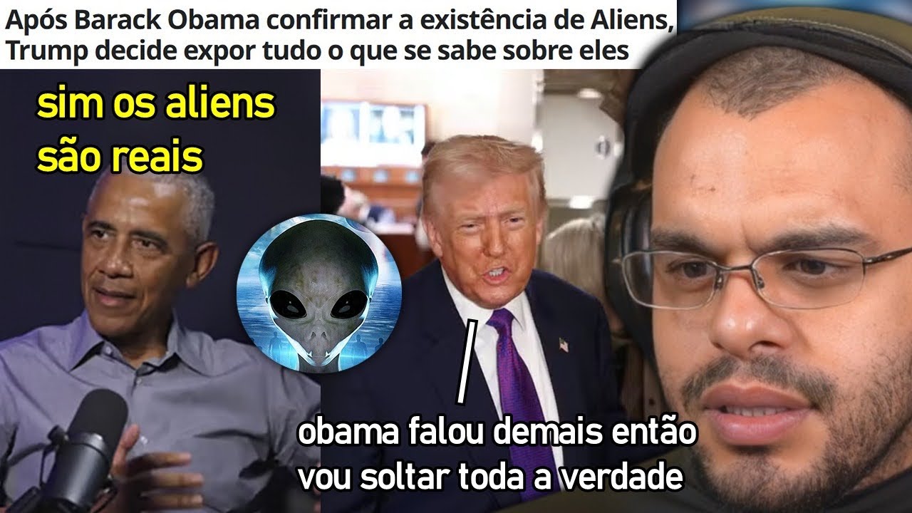 DONALD TRUMP ANUNCIA QUE REVELERÁ SEGREDOS SOBRE EXISTÊNCIA DE ALIENS