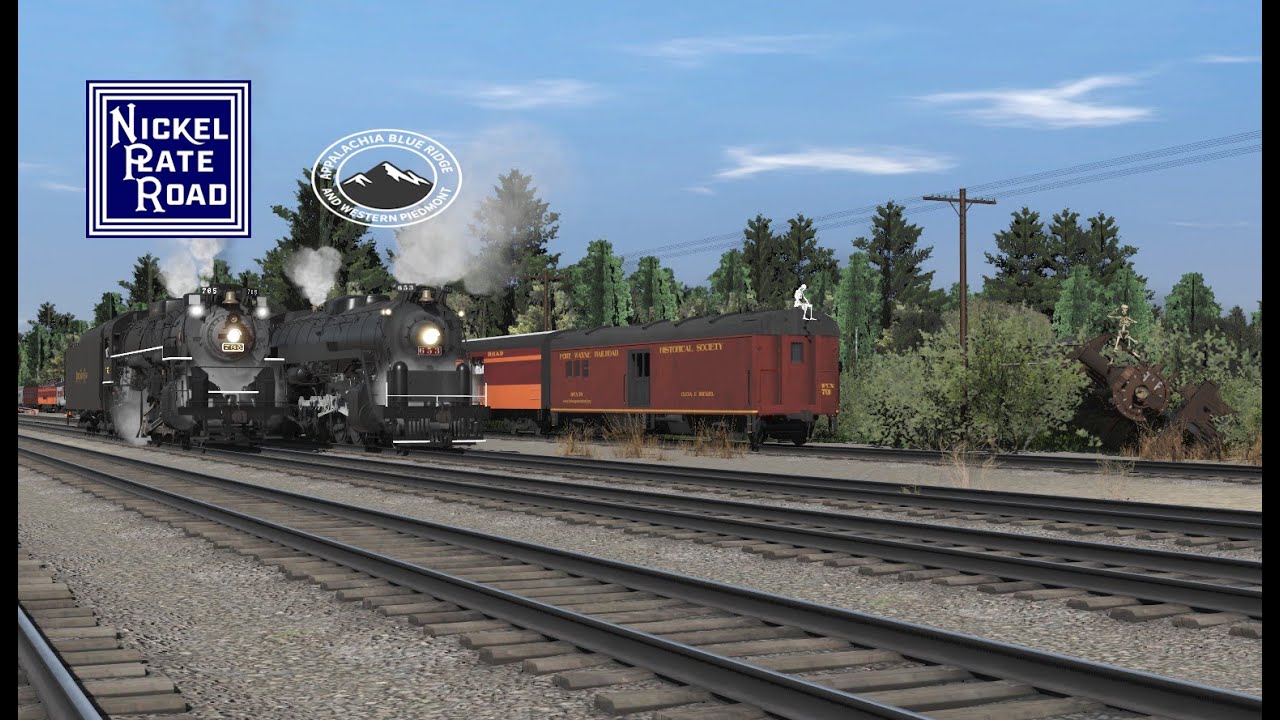 ABR&WP 653 & NKP 765 Doubleheader