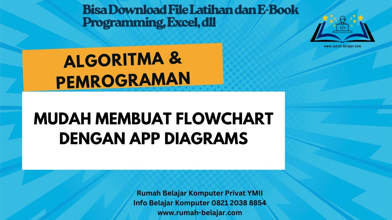 MUDAH MEMBUAT FLOWCHART DENGAN APP DIAGRAMS