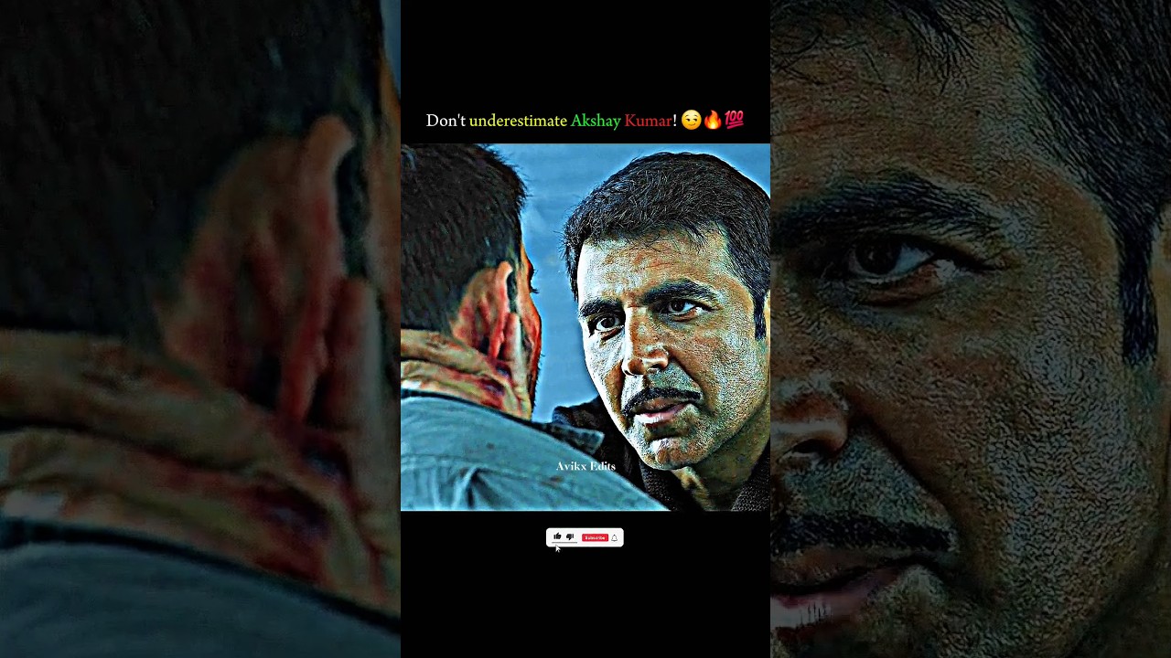 Don't underestimate Akshay Kumar! 😏🔥💯 #shortsfeed #attitudeshorts #bollywood #akshaykumar #police