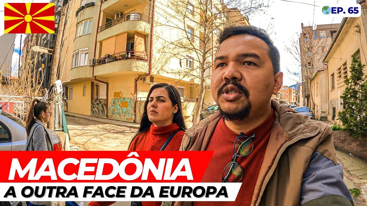 🇲🇰 PRIMEIRAS IMPRESSÕES da MACEDÓNIA do NORTE, um país pouco conhecido #ep64