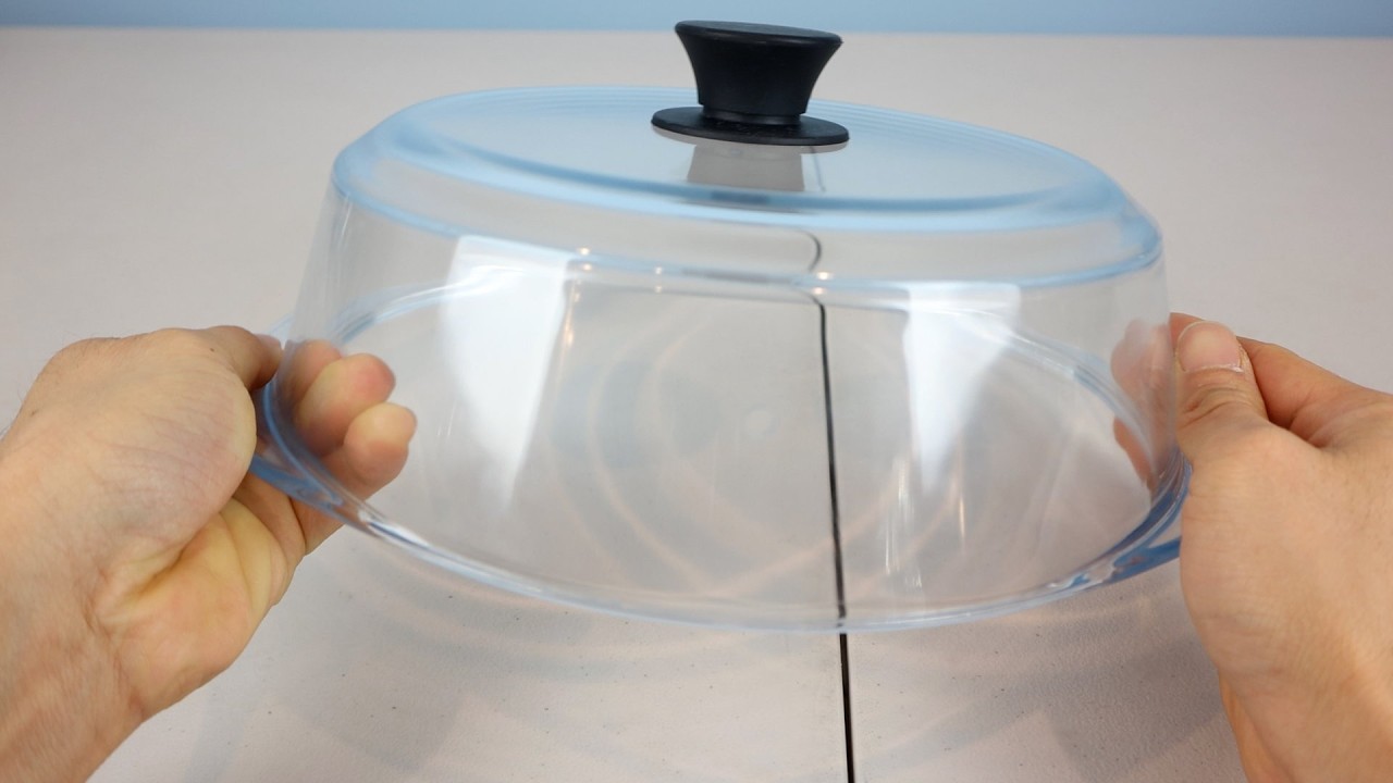 Le'Raze Tall Glass Microwave Splatter Guard Cover Review