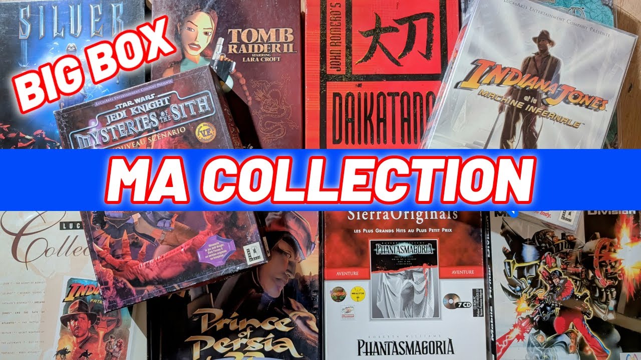 COLLECTION JEUX PC BIG BOX