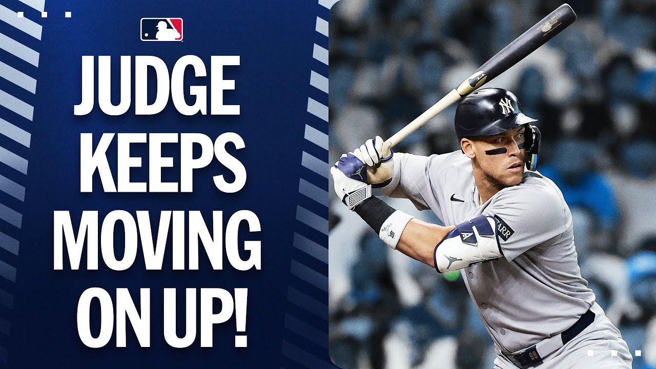 Aaron Judge passes two Yankees LEGENDS within his last five homers 🐐!!