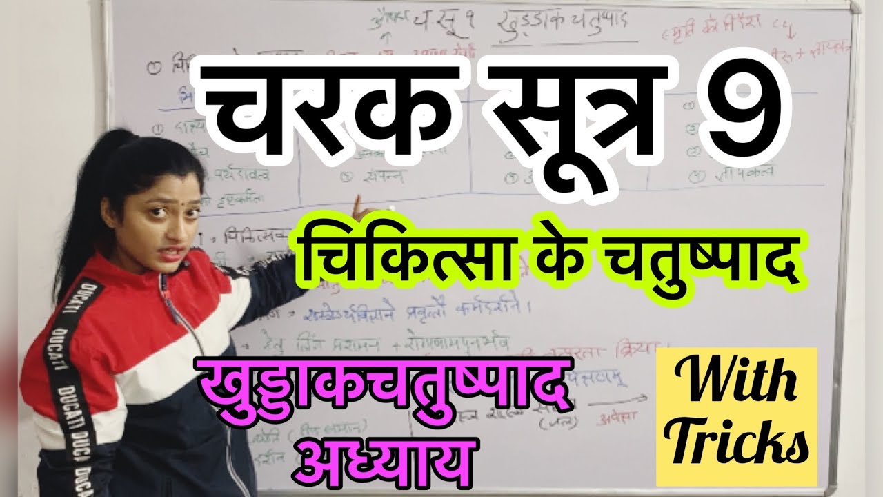 Charak Sutra 9 || Chikitsa ke Chatushpad || #bams #aiapget #ayurveda