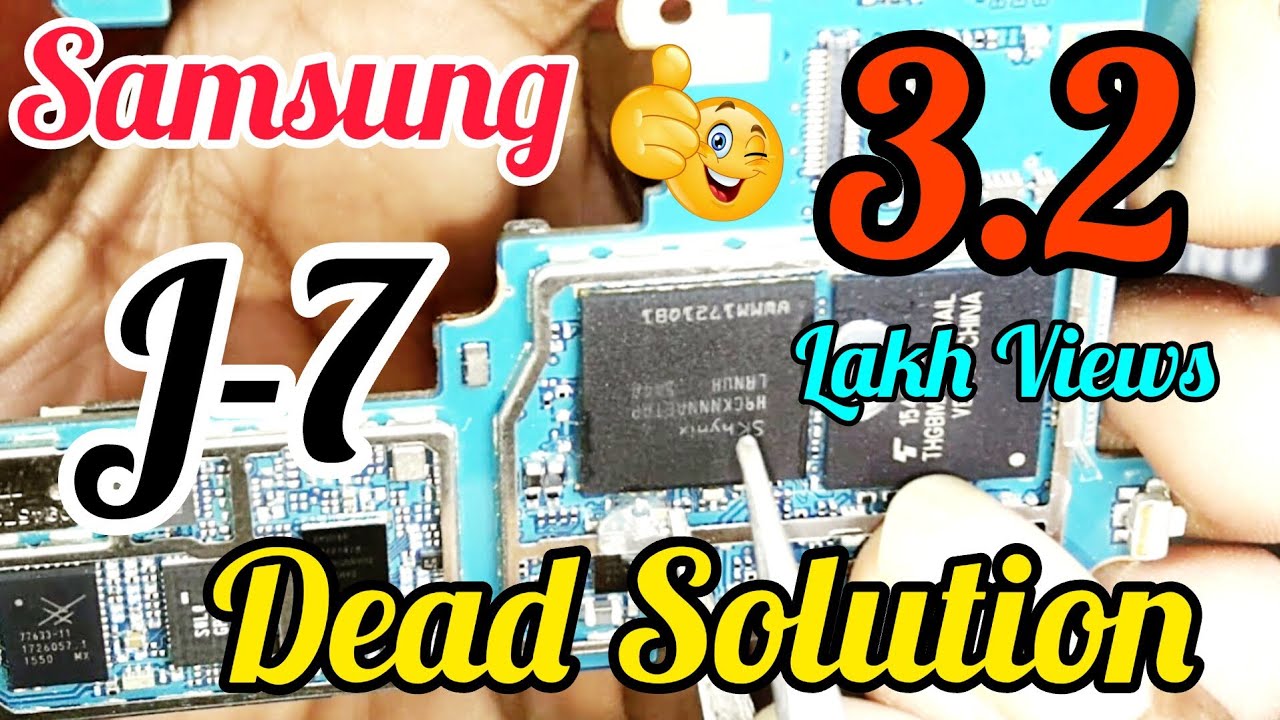 Samsung J7 dead full solution #mobileengineer