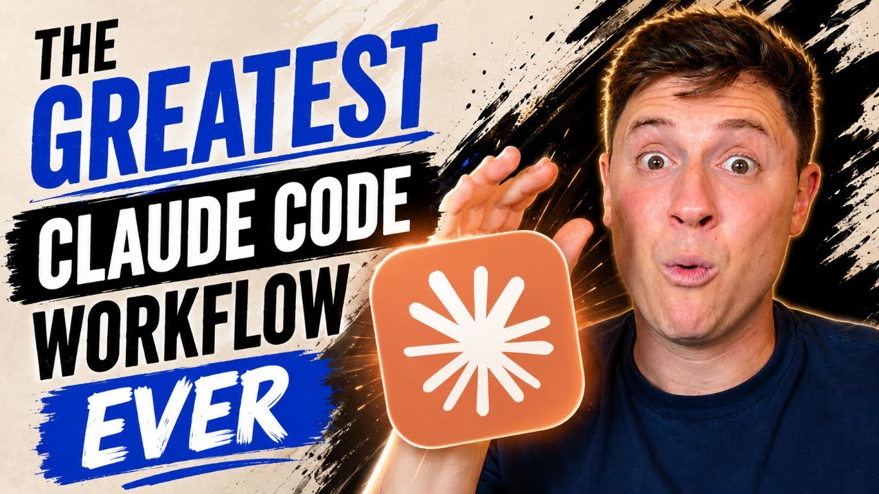 LIVE: The greatest Claude Code workflow ever