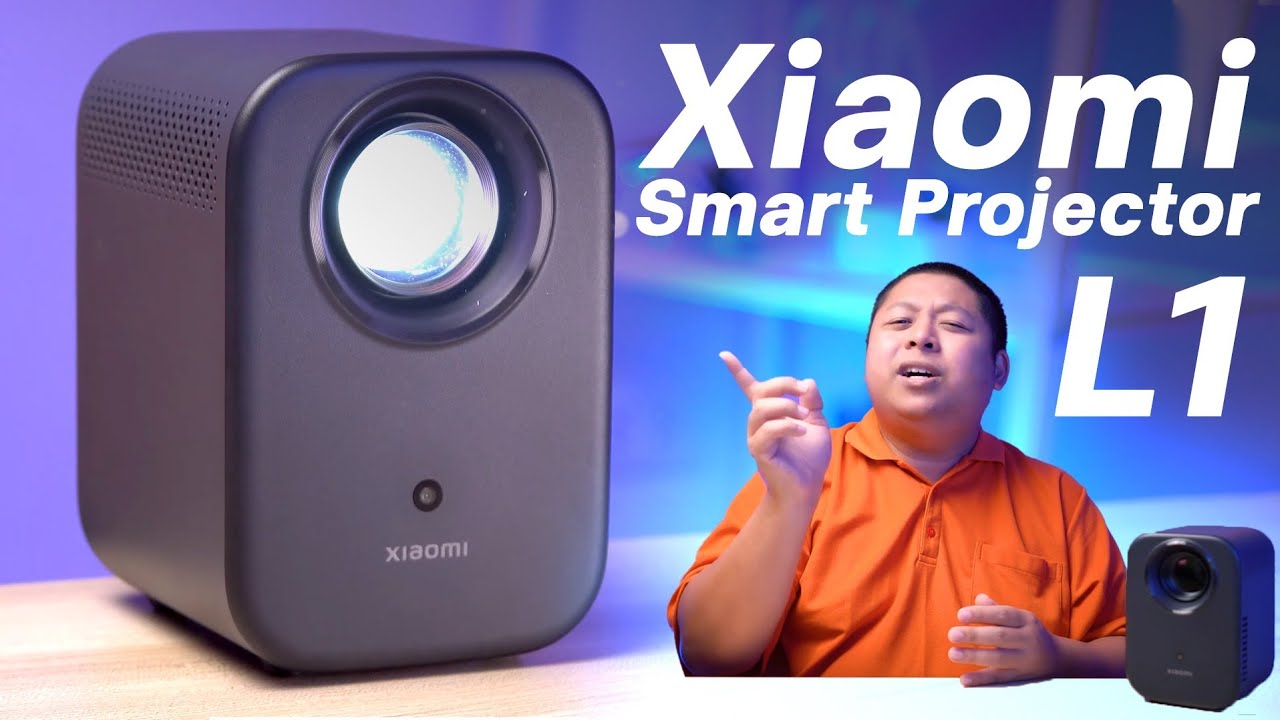 Xiaomi Smart Projector L1 โปรเจคเตอร์แสงสีคมชัด Netflix ฉายแบบ HDR และ เสียง Dolby 5.1