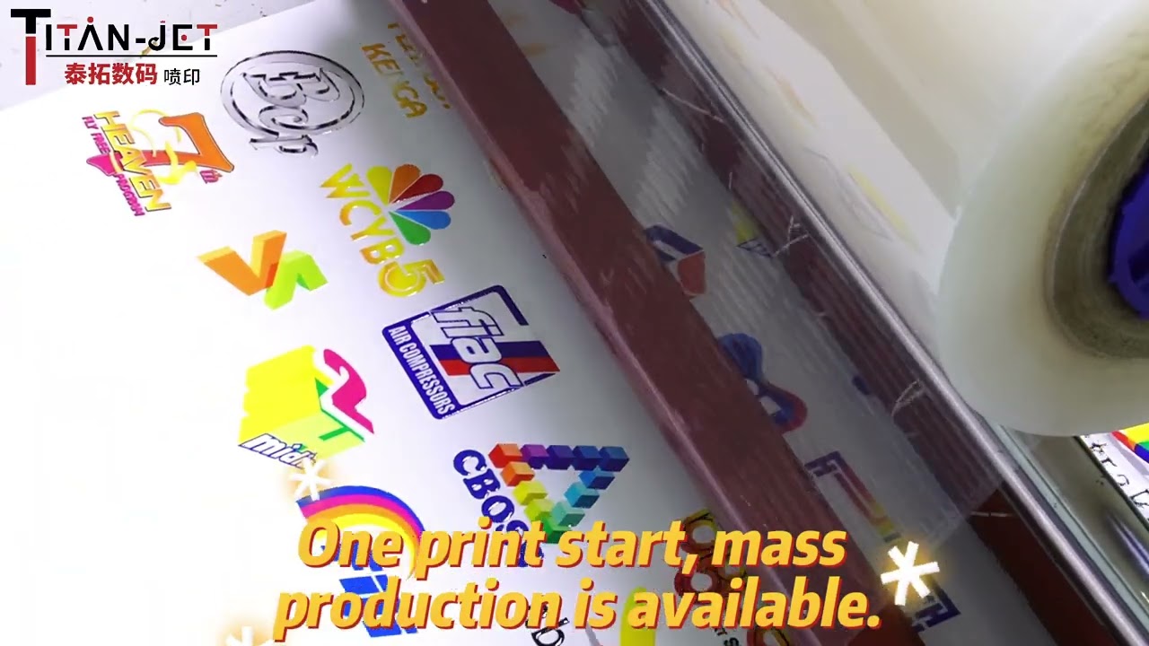 A3 UV Dtf Printer Crystal Label Cold Transfer Sticker Printing Machine