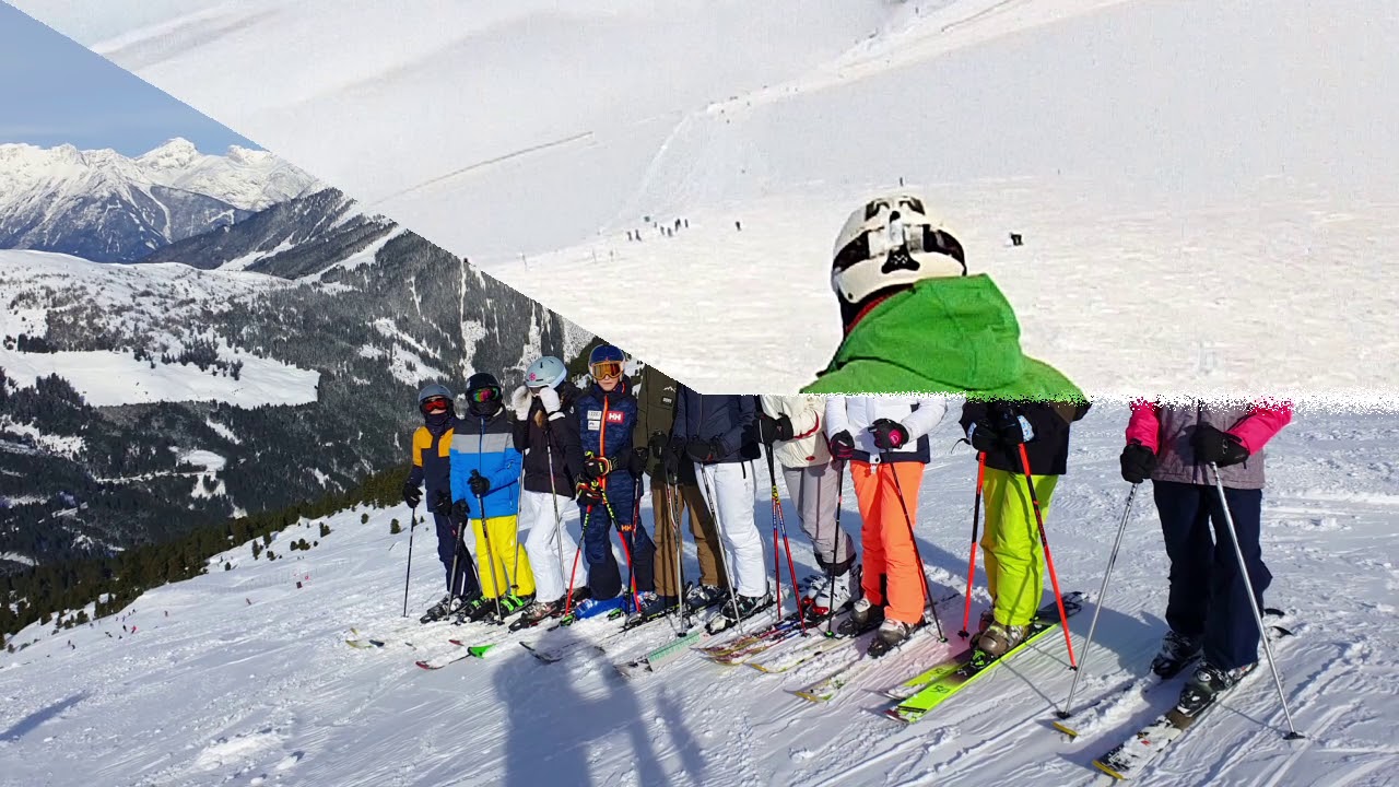 Die Schneesportfahrt am St  Bernhard in der 8.  Klasse