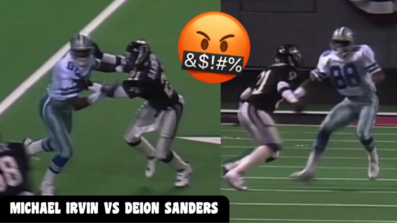 Michael Irvin Vs Deion Sanders 🔥 (1992) Michael Irvin ‘CHALLENGED’ Deion Sanders! 😳