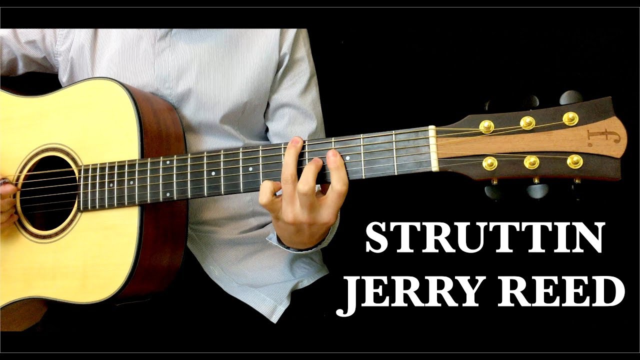 Struttin - Jerry Reed (Fingerstyle guitar cover by Lorenzo Polidori) [+TABS]