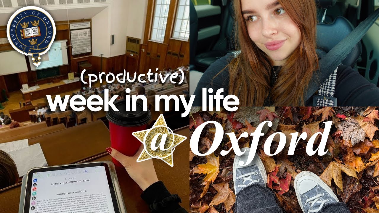 Видеоблог | Продуктивная неделя в Оксфорде 🍂🧸 Уютные осенние дни ⋆౨ৎ˚⟡.•