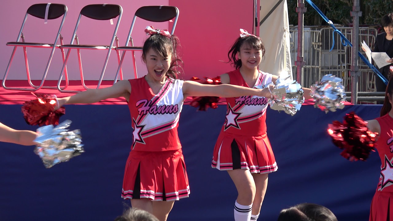 飯能高校チアダンス部 BLUE ROSES③＠2019　日高市民まつり