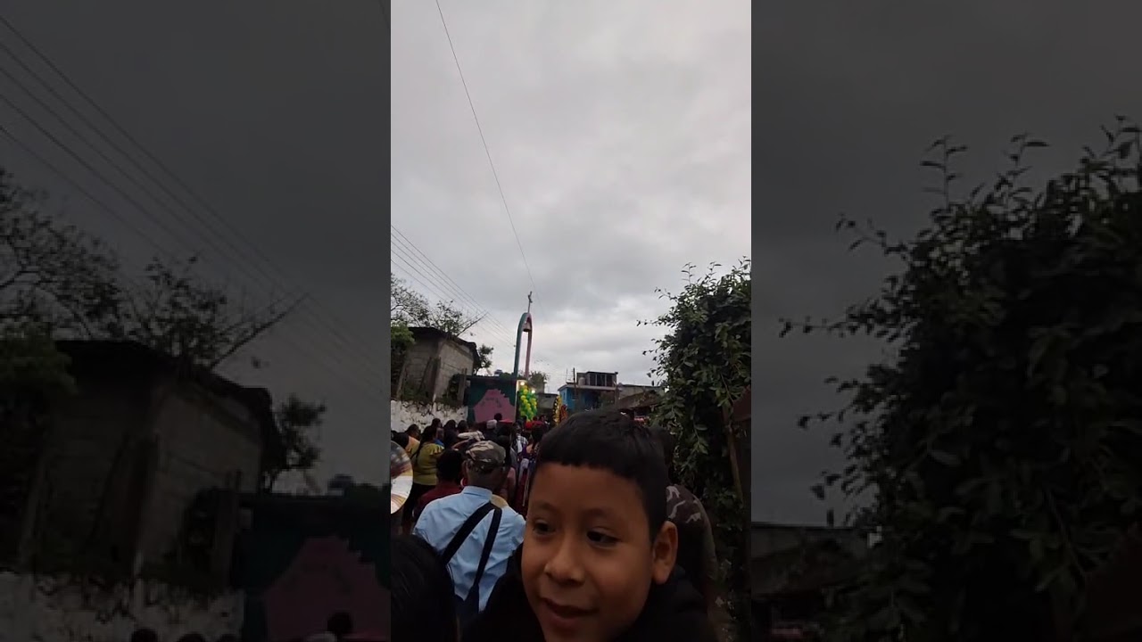 Hoy procesión en ixcatlan Huejutla hgo honor a san jose 