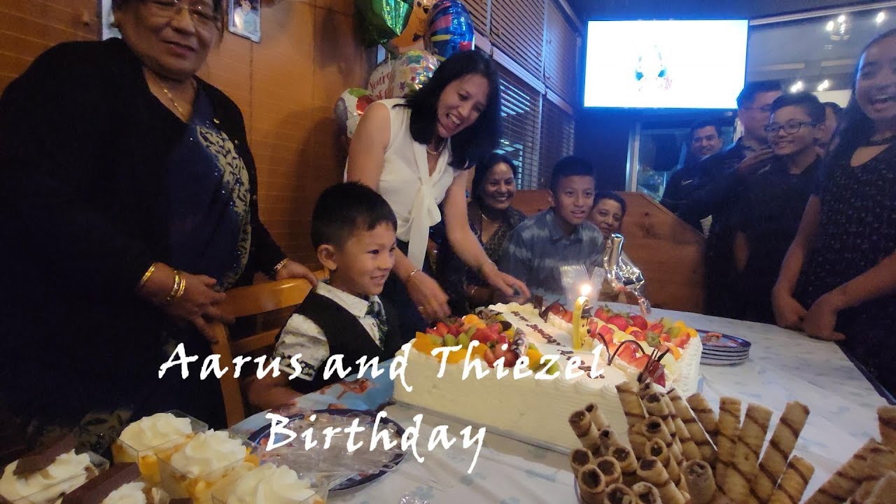 Aarus and Thiezel Birthday