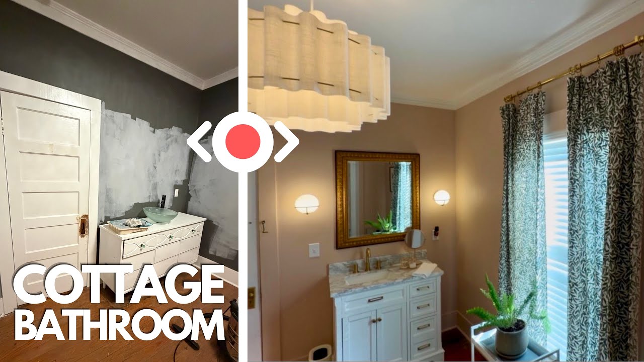 Bathroom Reveal in Our 1930s Cottage | Start to Finish Remodel