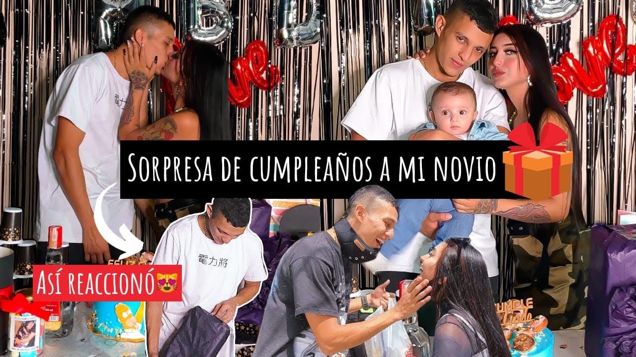 SORPRENDÍ A MI NOVIO EN SU CUMPLEAÑOS | Sofi Muñoz