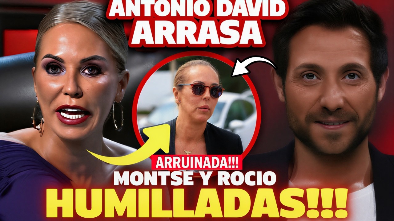🚨¡ANTONIO DAVID ARRASA! La jueza HUMILLA a ROCÍO CARRASCO y deja a MONTSE SUÁREZ SIN PALABRAS