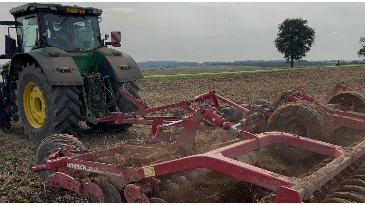John Deere 7R 310 & Horsch JOKER Tillage Action – Podmítka u Krupé
