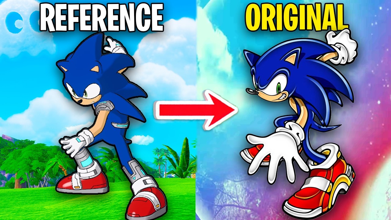 30 отсылок и пасхалок в коллаборации Sonic X Fortnite!