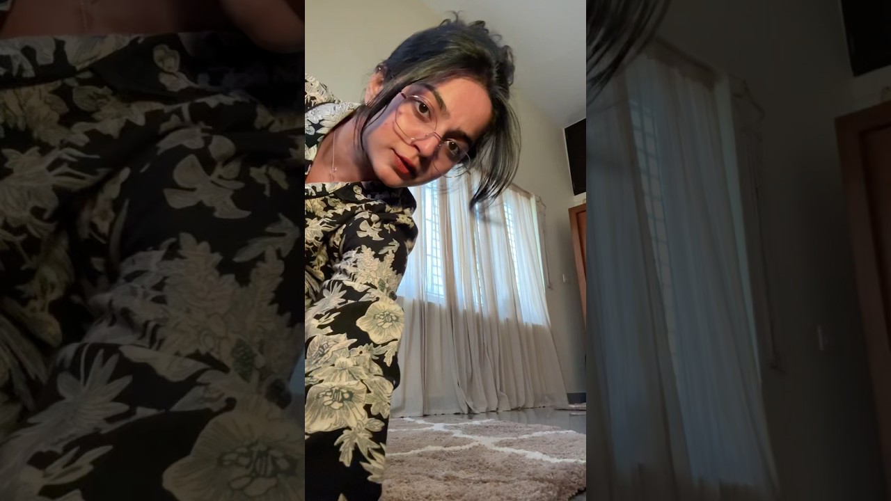 Tried this trend🫣🔥#harithaknambiar #transition #trending