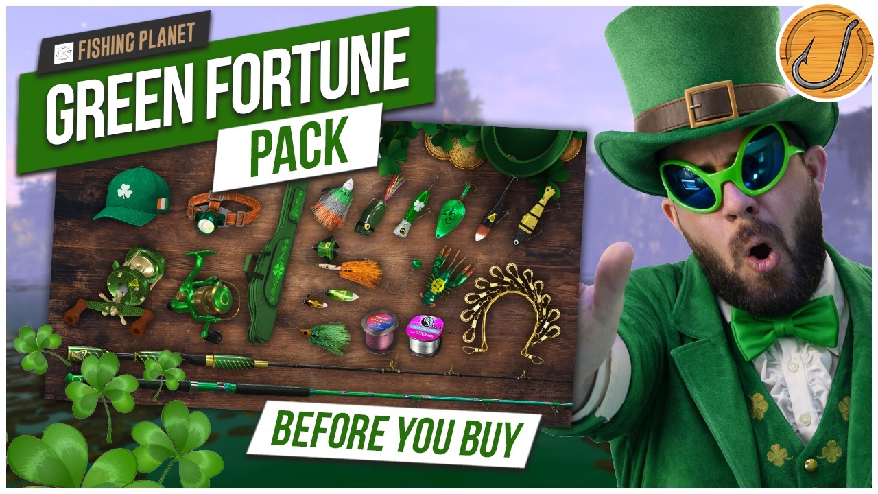 Before you buy... Green Fortune Pack! (St. Patrick's Event) | Fishing Planet
