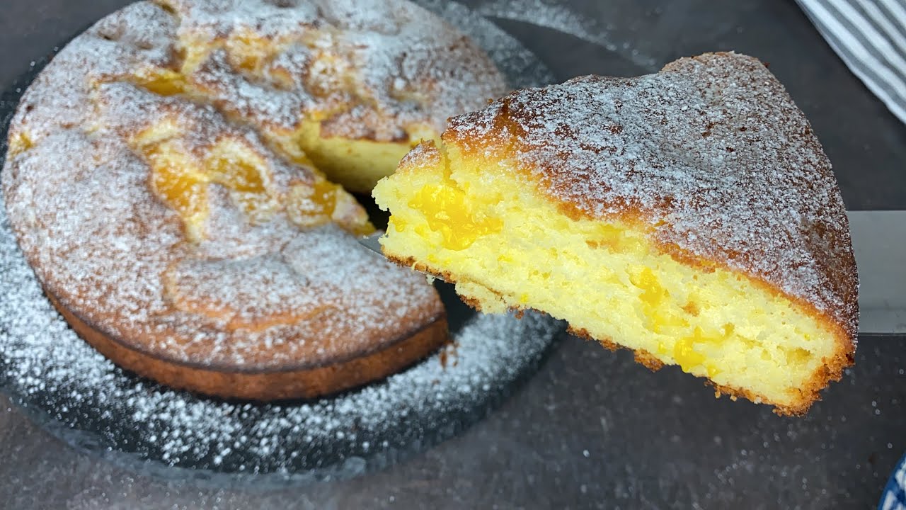 Kinderleichter- saftiger Kuchen mit Mandarinen und Joghurt nur wenigen Zutaten 5 Minuten Zubereitung